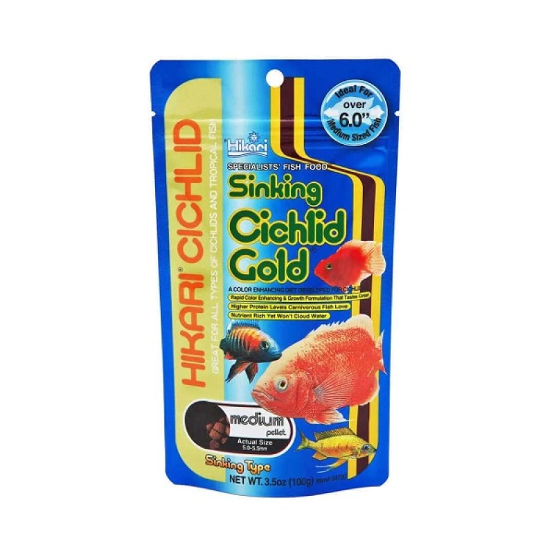 Hikari-CICHLID-GOLD-sinking-Medium-pellet-250gr