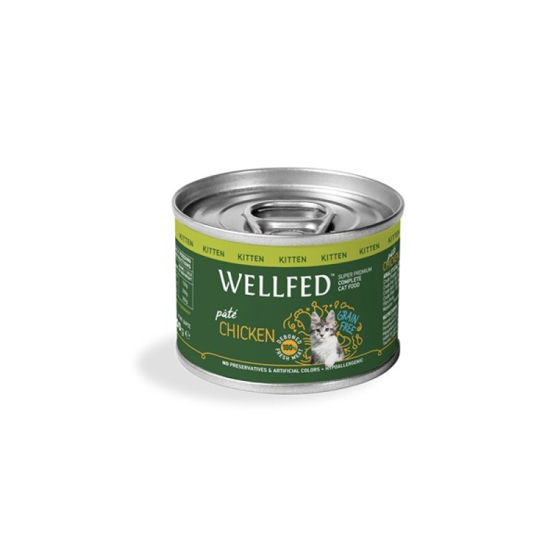 konserva-gatas-wellfed-kitten-chicken-200gr