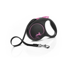 odigos-skylou-flexi-design-black-pink-5m-25kg-bluedog-petshop