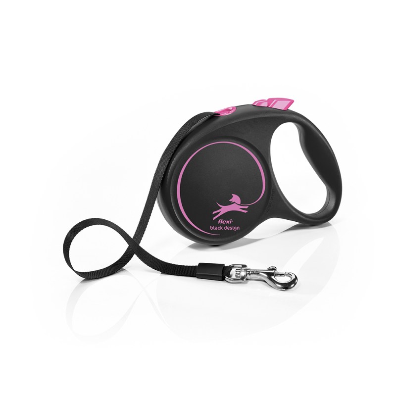 odigos-skylou-flexi-design-black-pink-5m-25kg-bluedog-petshop