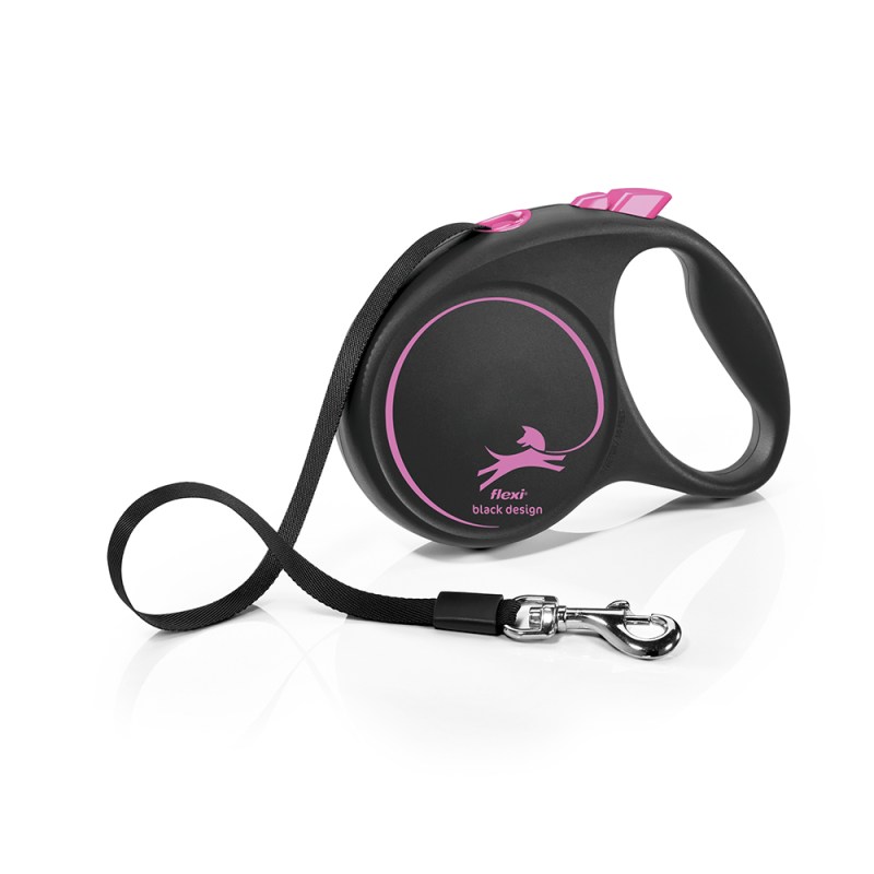 odigos-skylou-flexi-design-black-pink-5m-50kg-bluedog-petshop