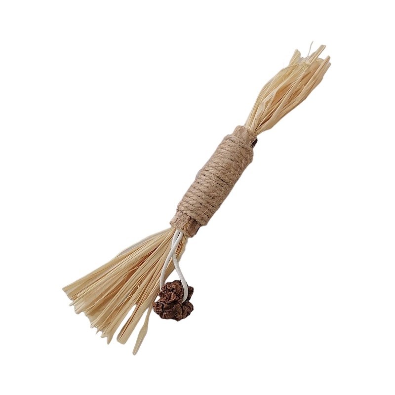 paixnidi-gatas-silvervine-stick-with-hemp-rope-for-kitten-bluedog-petshop-thessaloniki