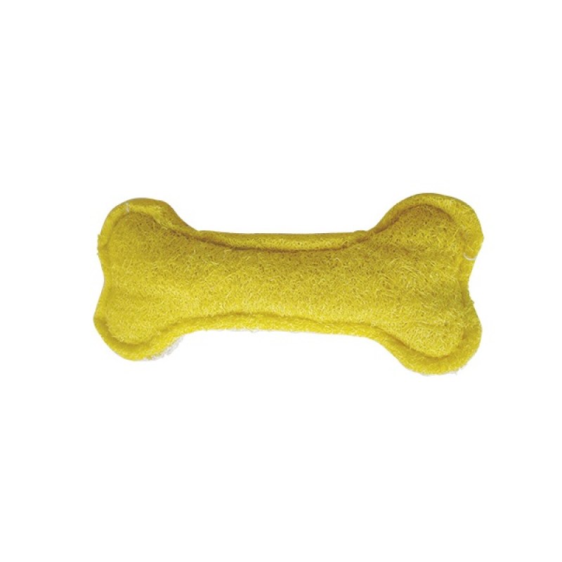 paixnidi-skylou-Natural-Loofah-Puppy-Toy-Bone-bluedog-petshop-thessaloniki