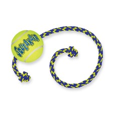 paixnidi-skylou-kong-air-squek-tennis-ball-with-rope-bluedog-petshop