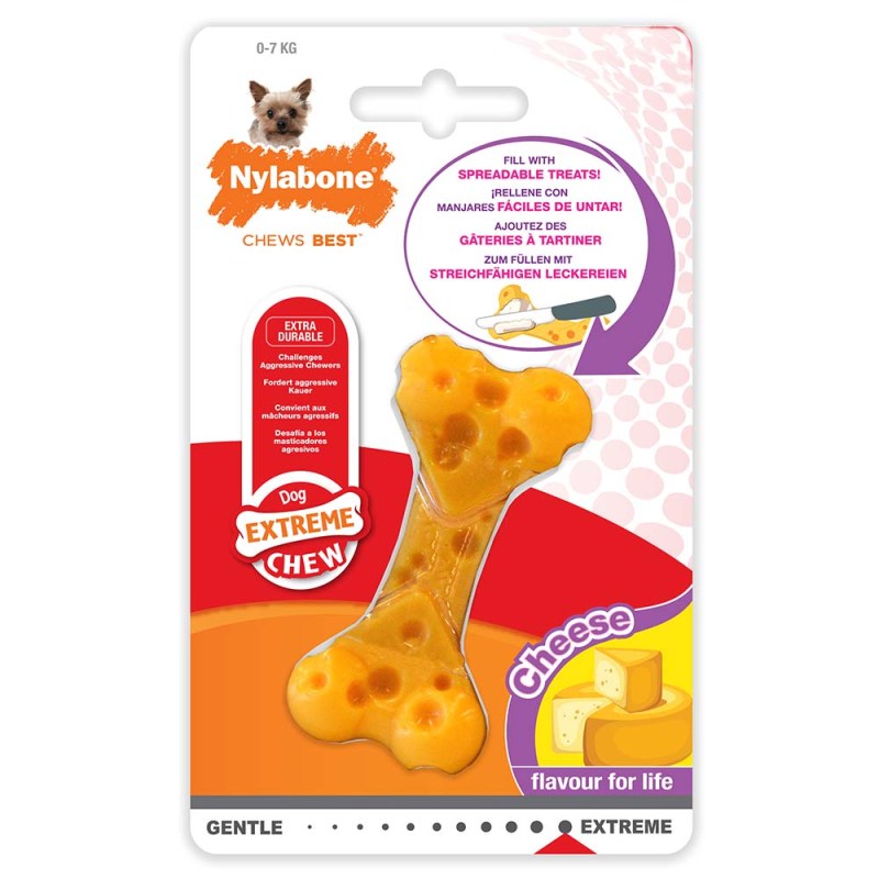 paixnidi-skylou-nylabone-dura-chew-cheese-bone-medium-bluedog-petshop-thessaloniki