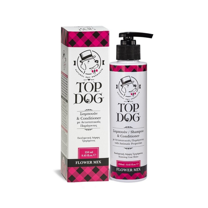 sampouan-gia-skylous-gates-top-dog-flower-mix-250ml-bluedog-petshop-thessaloniki