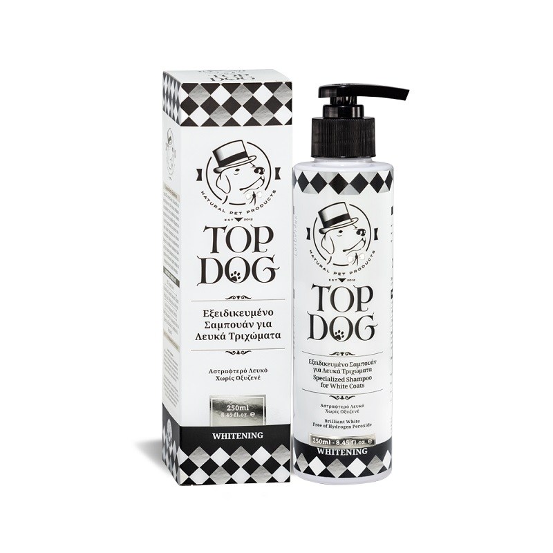 sampouan-gia-skylous-gates-top-dog-whitening-250ml-bluedog-petshop-thessaloniki